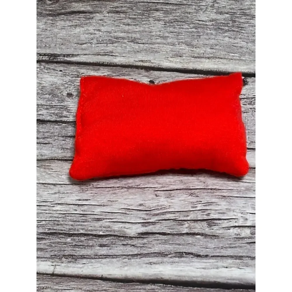 Rainbow High Doll House Red & White Sparkle Pillows Replacement